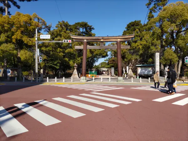 名古屋　豊国神社　正面入口